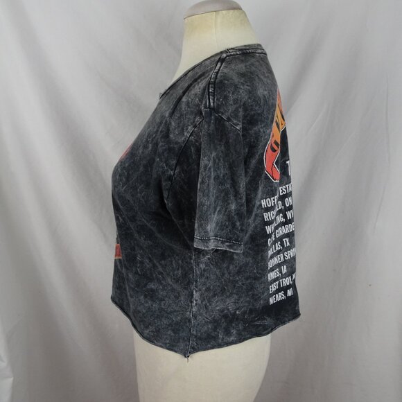 Guns N' Roses Appetite For Destruction 1988 Tour Crop Top Size L - Picture 4 of 9